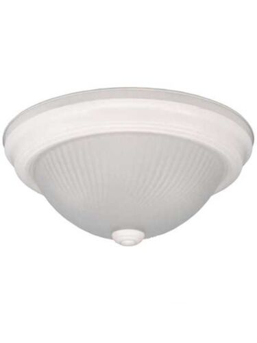 canarm ifm211 wh 2-light white ceiling light