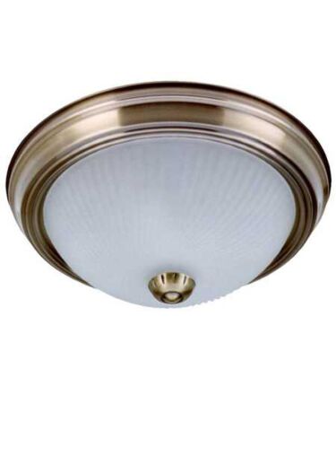 canarm ifm213 ab 2-light antique brass ceiling light