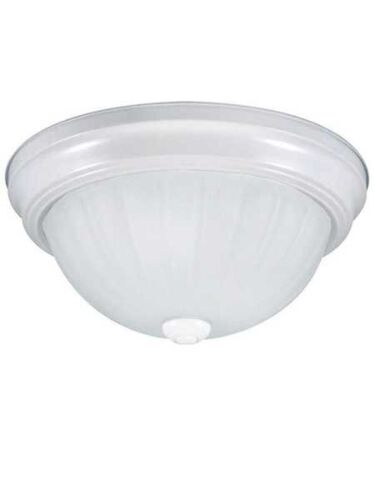 canarm ifm311 wh 2-light white ceiling light