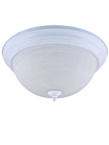 canarm ifm413 wh 2-light white ceiling light