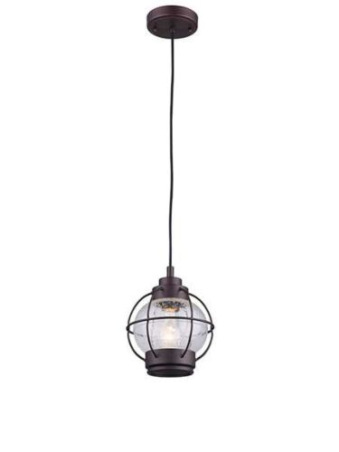 canarm potter ipl636a01orb 1-light oil rubbed bronze pendant light