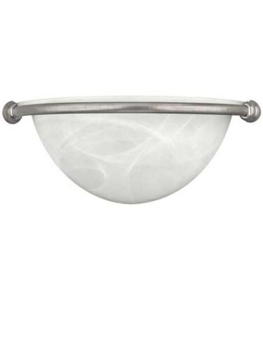 canarm seville iwl92 bpt 1-light brushed pewter wall light