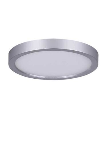 canarm led-sm7dl-bn-c 1-light brushed nickel ceiling light