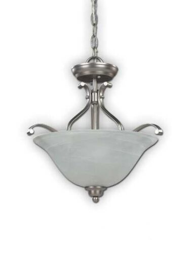 Canarm Michael 3 Light Brushed Pewter Chandelier ICH372A03BPT15 (fixturewshade