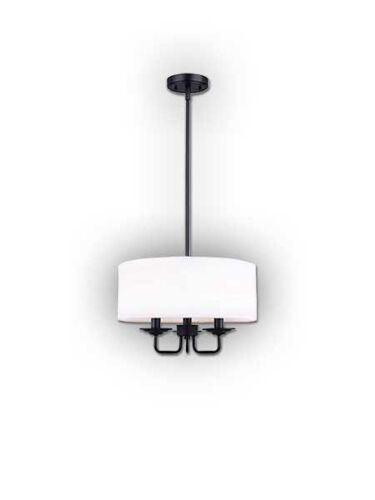 canarm eastbrook 3 lights matte black chandelier ich629a03bk15