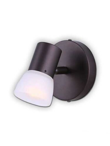 canarm hudson 1 light oil rubbed bronze wall light icw517a01orb