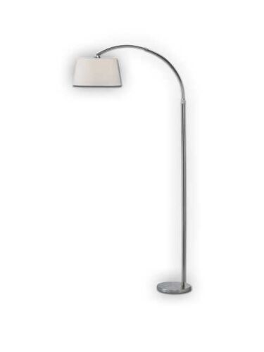 lampe de plancher curve canarm nickel brossé ifl153b82bn