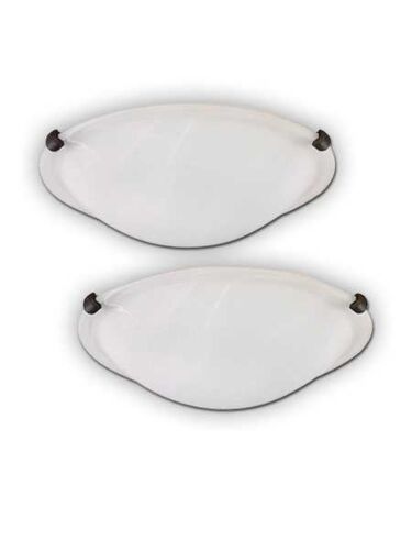 canarm flush mount twinpack 2 light oil rubbed bronze fixture ifm161213t