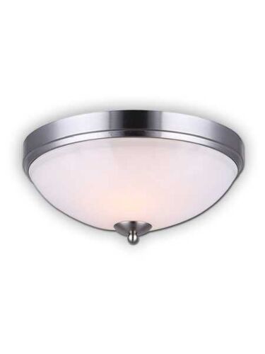 Canarm Bay 2 Light Brushed Nickel Fixture IFM575A14BN (fixturewshade)