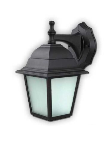 canarm 2 pack deacon series outdoor wall mounts black finish iol160tbk-c