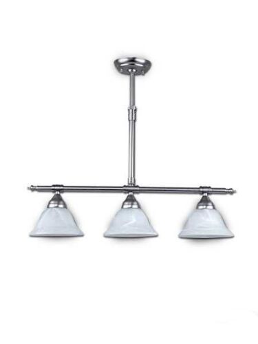 Canarm Athena 3 Light Pendant IPL133BPT (fixturewshade)