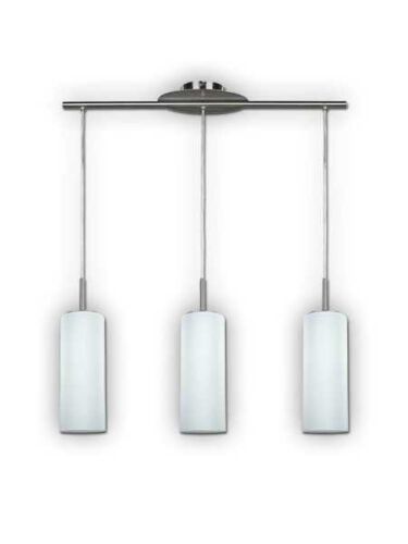 Canarm Toni 3 Light Brushed Pewter Pendant Light IPL379A03BPT (fixturewshade)