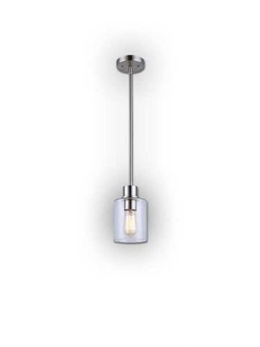canarm portland 1 light brushed nickel pendant light ipl531a01bn