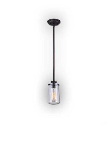 canarm mill 1 light oil rubbed bronze pendant light ipl623a01orb