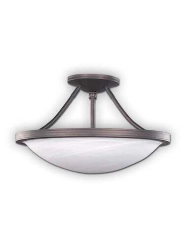 Alabaster Semi-Flush Model 1 ISF4113