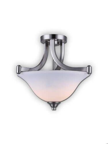 Canarm Rue 2 Light Brushed Nickel Semi-Flush ISF587A02BN (fixturewshade)Back