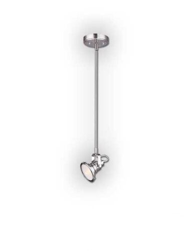 canarm cine 1 light brushed nickel pendant light ist631a01bn9