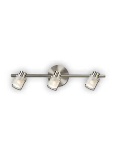 canarm cole 3 lights brushed nickel wall light it406a03bn10