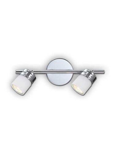 canarm megan 2 lights chrome wall light it419a02ch10