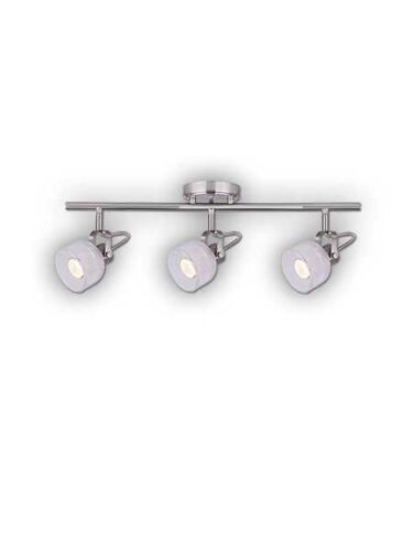 canarm soho 3 lights brushed nickel fixture it618a03bn10