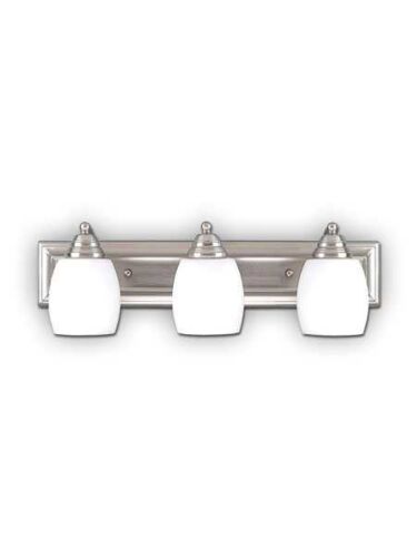 Canarm Griffin 3 Light Brushed Pewter Wall Light IVL259A03BPT (fixturewshade)