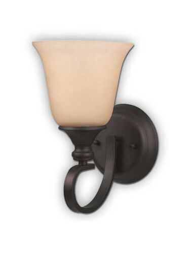 Canarm Carter 1 Light Oil Rubbed Bronze Wall Light IVL317A01ORB (fixturewshade)