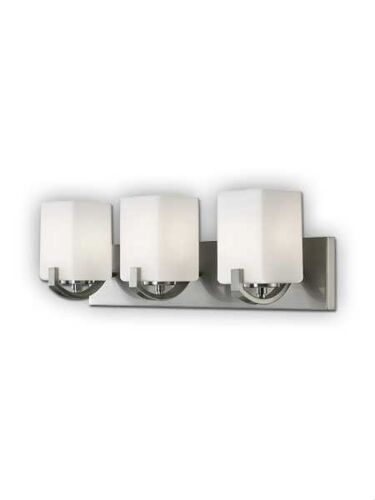 canarm palmer 3 lights brushed nickel wall light ivl422a03bn