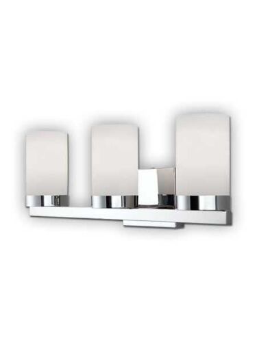 canarm milo 3 lights chrome wall light ivl429a03ch