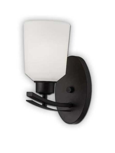canarm quincy 1 light oil rubbed bronze wall light ivl431a01orb