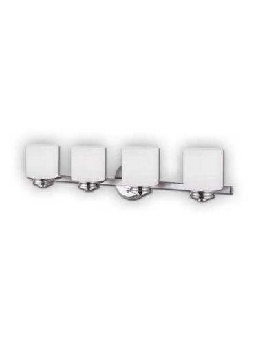 canarm crawford 4 lights brushed nickel wall light ivl625a04bn