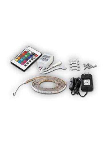 canarm led strip light pack 24w rgb led5050tw3m–rgb