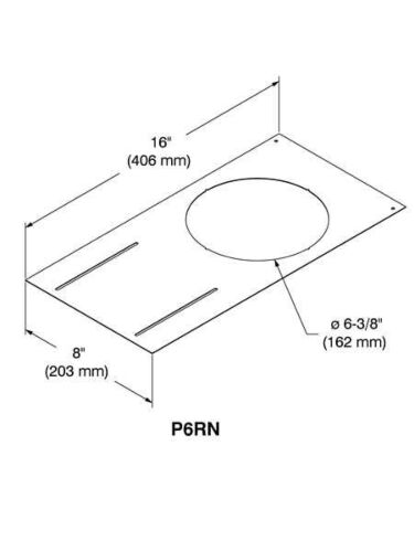Contrast Lighting P6RN Mounting Plate