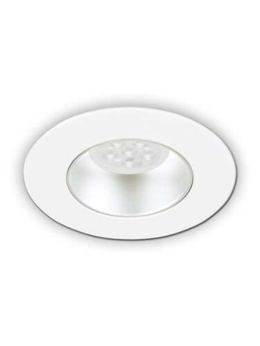 Minilux LED Recessed Light GU10 Baffle Matte White IC Remodel MIR10-R11AN-72