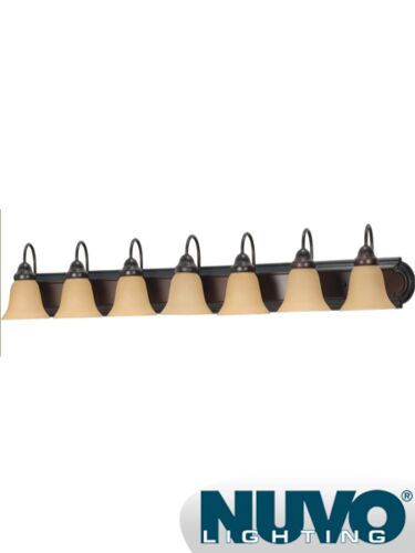 Plafonnier Nuvo Lighting 60-3135 1-Lumière Bois d'Acajou