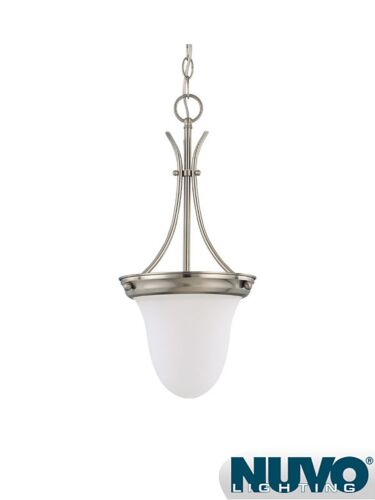 Luminaire Suspendu Nuvo Lighting 60-3309 1-Lumière Nickel Brossé