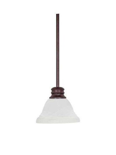Mini Suspendu Nuvo Lighting 60-366 1-Lumière Série Empire Bronze Antique