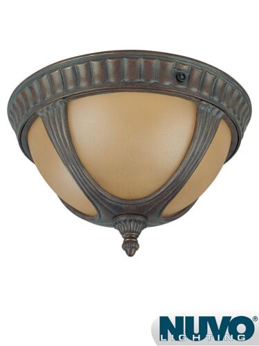 Plafonnier Extérieur Nuvo Lighting 60-3907 2-Lumières Série Beaumont Arbre Fruitier