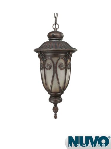 Lanterne Extérieur Nuvo Lighting 60-3928 1-Lumière Série Corniche Noyer