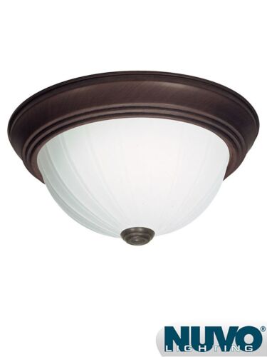 Plafonnier Nuvo Lighting 60-451 3-Lumières Bronze Antique