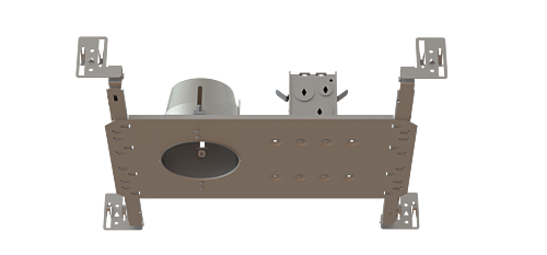 Evolution DEL Boîtier 3.5 po nouvelle construction isolé court et étanche à l’air pour lampe GU10 DEL NW3000CT-LED 