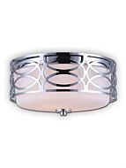Canarm Drake 2 Light Chrome Fixture IFM173B12CH (fixturewshade)