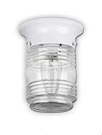 canarm outdoor ceiling light white finish model 7 iol105wh