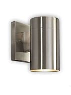 canarm night sky series outdoor wall mount brushed nickel finish iol211bn