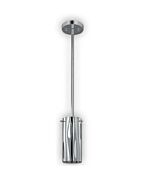 Canarm Kimberly 1 Light Chrome Pendant Light IPL125B01CH (fixturewshade)