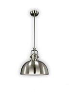 Suspendu collection Polo Canarm nickel brossé 1 lumière IPL222B01BN