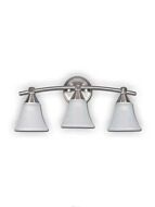 Applique murale Grace Canarm étain brossé 3 lumières