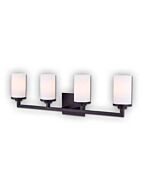 Canarm River 4 Light Oil Rubbed Bronze Wall Light IVL578A04ORB (fixturewshade)