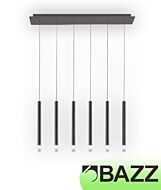 Suspendu Lume Bazz gris fonc&eacute; mod&egrave;le 9 P14117CH