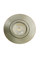 Votatec VO-GRP4W10-120-D-5WY-BN-Airtight 10W Nickel brossé 4" Lumière encastrée LED